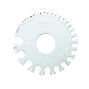 General Tools – Sheet Metal Gauge, US Standard, Round