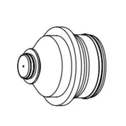 HYPERTHERM 220182 NOZZLE ASSY:HPR 130A MS