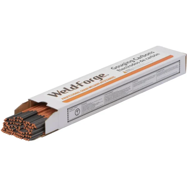 Weld-Forge Pointed Carbon Arc Gouging Electrodes – DC Copper Coated