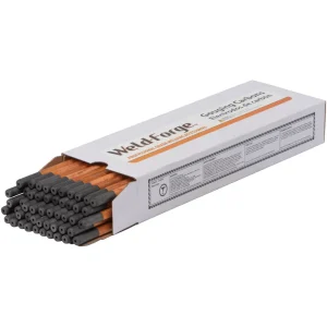 Weld-Forge Hollow Pointed Carbon Arc Gouging Electrodes – DC Copper Coated