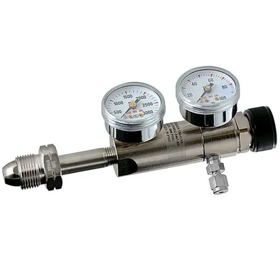 2210 Series Miniature Dual-Stage Regulator – Brass
