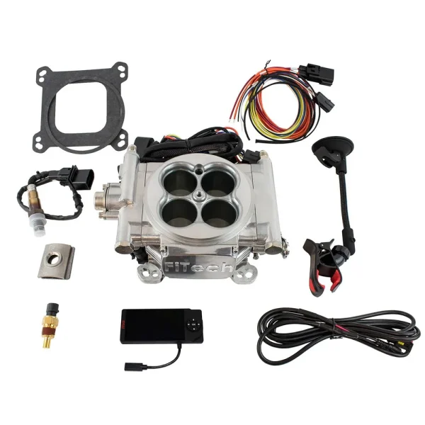 FiTech Go EFI 4 – 600 HP EFI System – Bright Aluminum Finish 30001