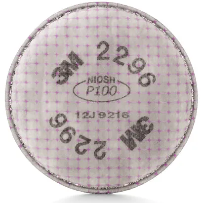 3M Advanced Particulate P-100 Replacement Filter w/Acid Gas Rel. 2296