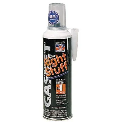 Permatex 25224 the Right Stuff Gasket Maker, 7 oz Automatic Tube, Black (6 Tubes)