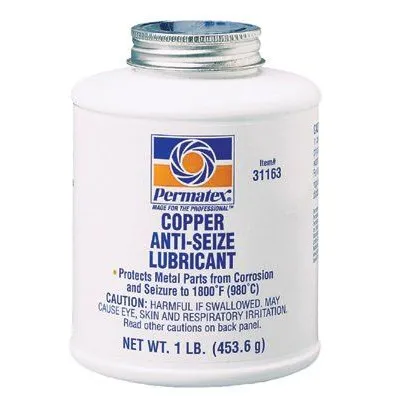 Permatex 31163 Copper Anti-Seize Lubricants, 16 oz Brush Top Bottle (1 EA)