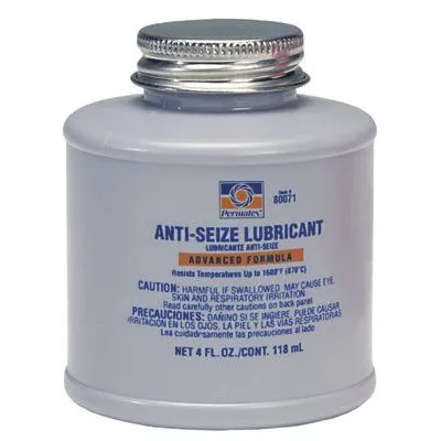 Permatex 80071 Anti-Seize Lubricants, 4 oz Brush Top Bottle (1 Bottle)