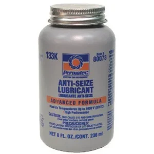Permatex 80078 Anti-Seize Lubricants, 8 oz Brush Top Bottle (12 Bottles)
