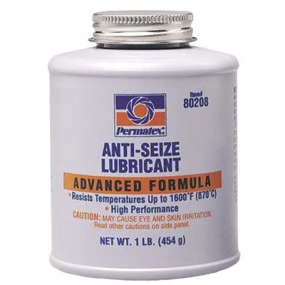 Permatex 80208 Anti-Seize Lubricants, 16 oz Brush Top Bottle (1 Bottle)