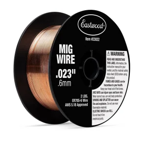 Eastwood Solid MIG Welding Wire 0.023 Inch – 2lb – 4 Inch Spool