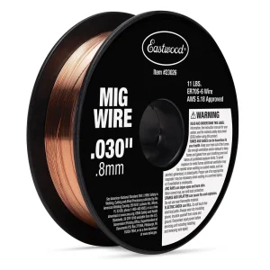Eastwood Solid MIG Welding Wire 0.030 Inch – 11lb – 8 Inch Spool