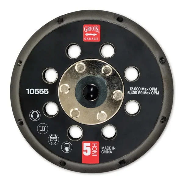 Griot’s 5 Inch Backing Plate for G9 – 10555