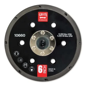 Griot’s 6 Inch Backing Plate for G9 – 10660
