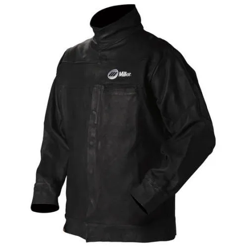 Miller Leather Welding Jacket Size L – Grain Pigskin Leather 231090