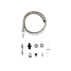 Mr. Gasket Throttle Cable Kit – Stainless Steel Braided 5657