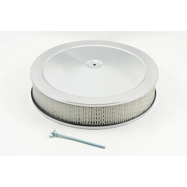 Mr. Gasket Competition Air Cleaner – Chrome – 5.125 Inch Carb Neck Diameter 9790