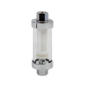Mr. Gasket Clearview Inline Fuel Filter – w/ Hose Barb Fittings – 10 PSI Max 9706