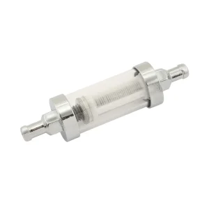 Mr. Gasket Inline Fuel Filter – Clearview – 5/16 Inch – 10 PSI Max 9747