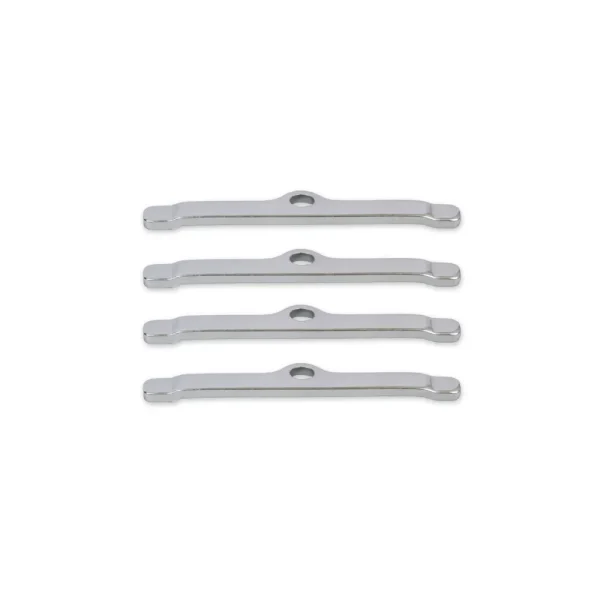 Mr. Gasket Valve Cover Clamps – Long Style – Chrome 9817
