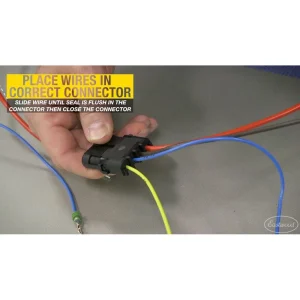 Eastwood 209 Piece Crimp-Right Weather-Tight Wiring Connector Tech Tray