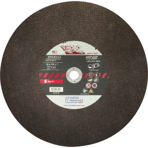 SAIT 23502 HOBO® Heavy Metals and Rail Large Diameter Portable Saw Cutting Wheels 16″ x 1/8″ x 1″