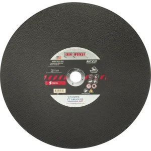 SAIT 24051 Iron Worker™ General Purpose Chop Saw Wheels 14″ x 3/32″ x 1″, 10 Pack