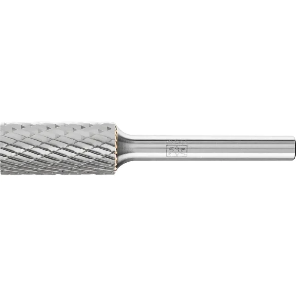 PFERD 24102 Carbide Bur SA-5 Cylindrical Uncut End Double Cut 1/2″ x 1″ x 1/4″ Shank