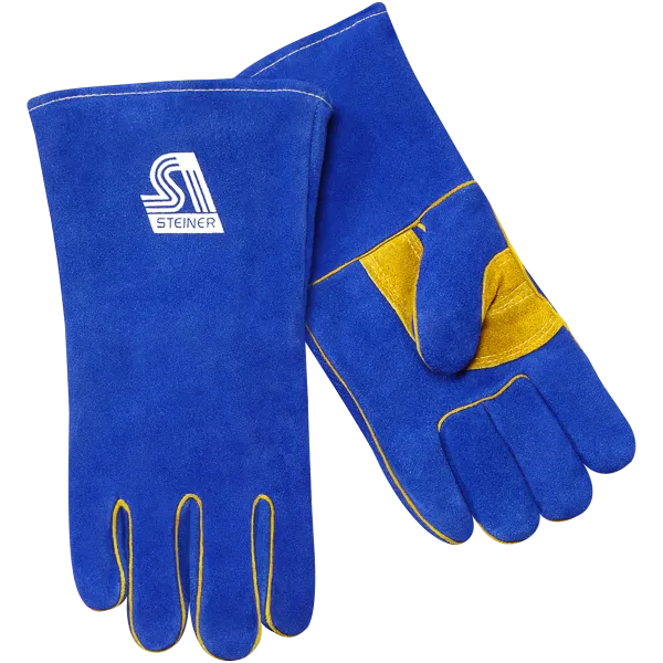 Steiner Premium Side Split Cowhide Stick Welding Gloves 2519B