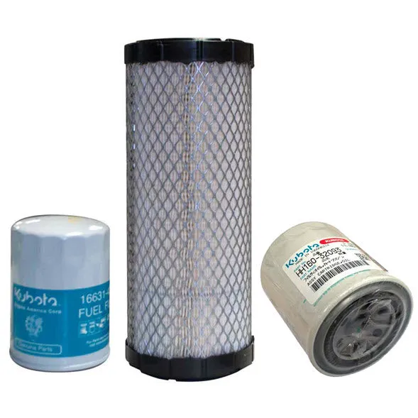 Kubota V1505 Diesel Engine Filter Kit 253901