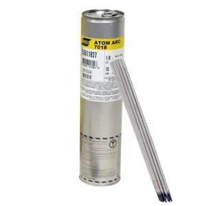 ESAB® 255011827 AtomArc® 7018 1/8″ x 14″ x Carbon Steel Stick Electrodes, 10# PACK