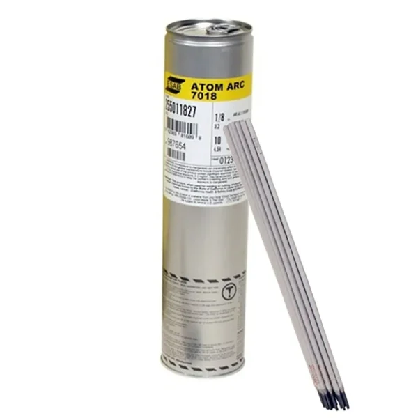 ESAB® 255011827 AtomArc® 7018 1/8″ x 14″ x Carbon Steel Stick Electrodes, 10# PACK