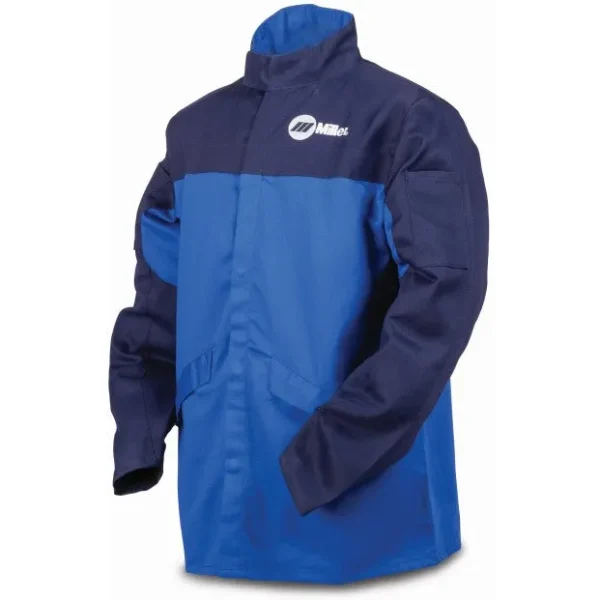 Miller Welding Jacket – Blue INDURA Cotton