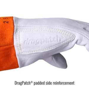 Black Stallion 25KM Premium Kidskin TIG Glove with DragPatch®, MEDIUM