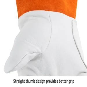 Black Stallion 25KM Premium Kidskin TIG Glove with DragPatch®, MEDIUM
