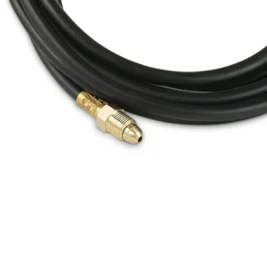 SPARC 20′ Inert Gas Welding Hose 800PSI Working Pressure 5/8″ UNF-18RH Fittings