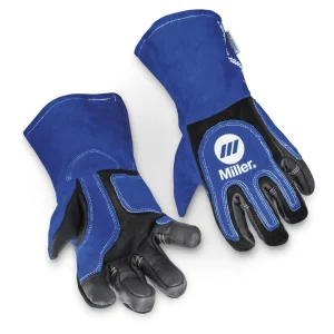 MILLER 263339 Heavy Duty MIG/Stick Gloves, L, 6 PAIRS/PACK