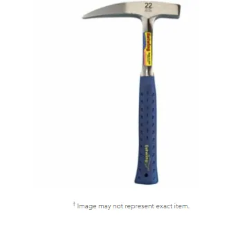 Estwing E3-22P 12″, 22 oz Head Rock Pick Steel Handle Hammer (1 Hammer)