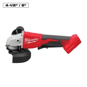 MILWAUKEE® TOOL 2686-20 M18™ Brushless 4-1/2″ / 5″ Cut-Off Grinder, Paddle Switch
