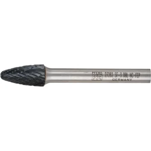 PFERD 27282 HICOAT® Carbide Bur SF-3 Tree Shape Double Cut 3/8″ x 3/4″ x 1/4″ Shank
