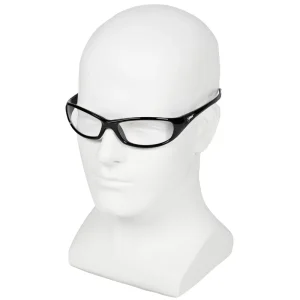 KleenGuard™ 28615 V40 Hellraiser™ Safety Glasses, with Anti-Fog Coating, Clear Lenses, Black Frame, Unisex for Men and Women