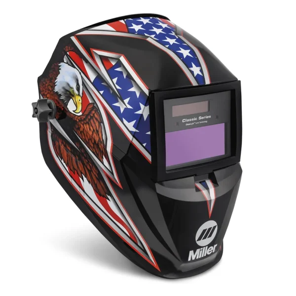 MILLER 287820 CLASSIC SERIES HELEMT LIBERTY, CLEARLIGHT LENS