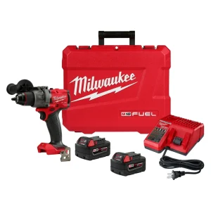 MILWAUKEE® TOOL 2904-22 M18 FUEL™ 1/2″ Hammer Drill/Driver Kit