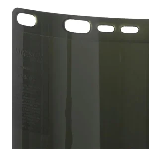 Jackson Safety 29080 Polycarbonate IRUV 5.0 Shape B Molded Face Shield Window