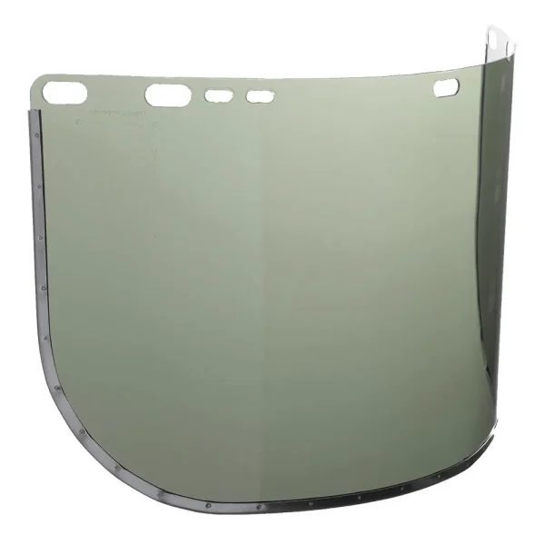 Jackson Safety 29082 Acetate Face Shield Window – Shape D – Bound – Light Green