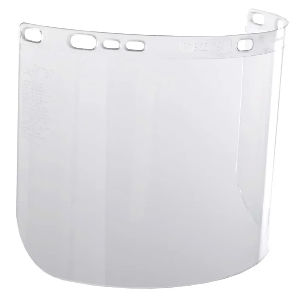 Jackson Safety 29087 Polycarbonate Face Shield Window – Shape B – Molded – Clear