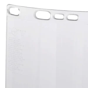 Jackson Safety 29087 Polycarbonate Face Shield Window – Shape B – Molded – Clear