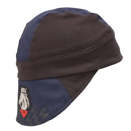 Revco Cap FR Silicon Grip Nvy/Blk Md |AH1631-NB-MED