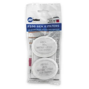 MILLER 294964 P100 FILTERS LPR-100 NUIS OV, GEN II, PAIR