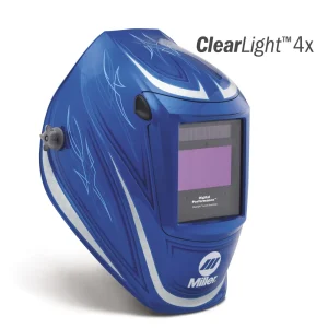 MILLER 296751 DIGITAL PERFORMANCE HELMET CLEARLIGHT 4X, ’64 CUSTOM