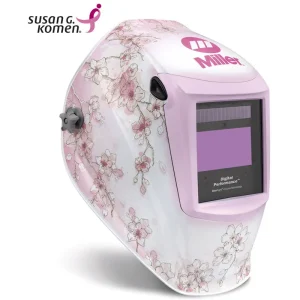 Miller Burn & Blossom Digital Performance ClearLight 4x Welding Helmet 296756