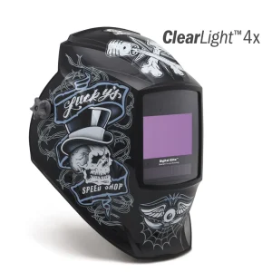 MILLER 296766 DIGITAL ELITE HELMET CLEARLIGHT 4X, LUCKY’S SPEEDSHOP